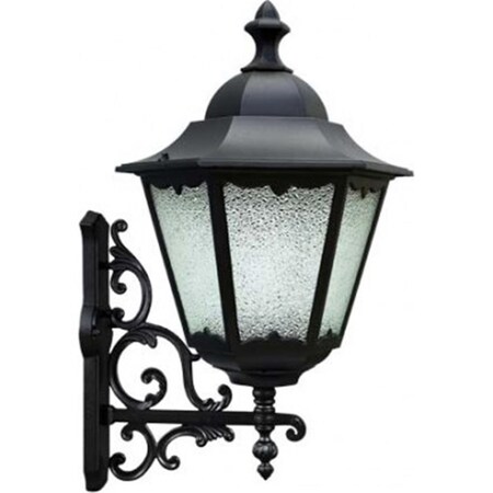 Dabmar Lighting 30W & 85-265V LED Cast Aluminum Wall Light Fixture - Black GM802-LED30-B